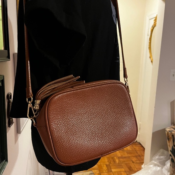 Leather Crossbody Bag - Picture 2 of 4